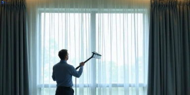 Commercial drapes cleaning service avalon-vic hotels offices